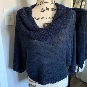 BCBG Crop Cowl Neck Sweater 💙